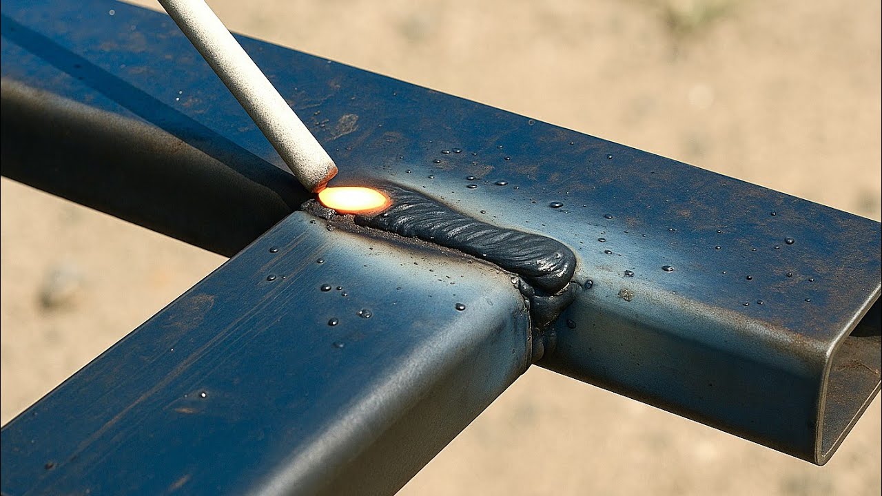 Learn to weld at home! Here's an explanation of two correct welding techniques.