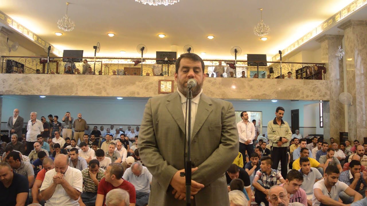 المنشد زكي العسلي - أذان شجي رائع