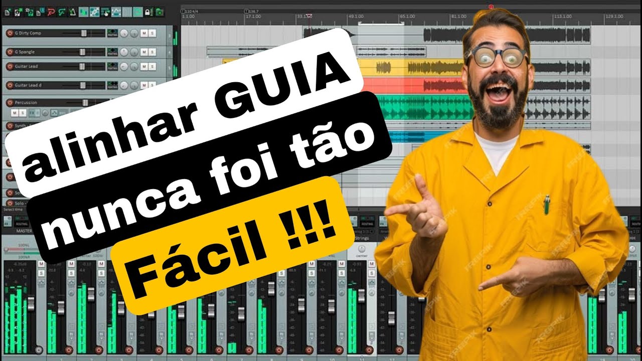 COMO ALINHAR GUIA NO REAPER - DEIXANDO NO BPM CORRETO DE FORMA PRÁTICA !!!