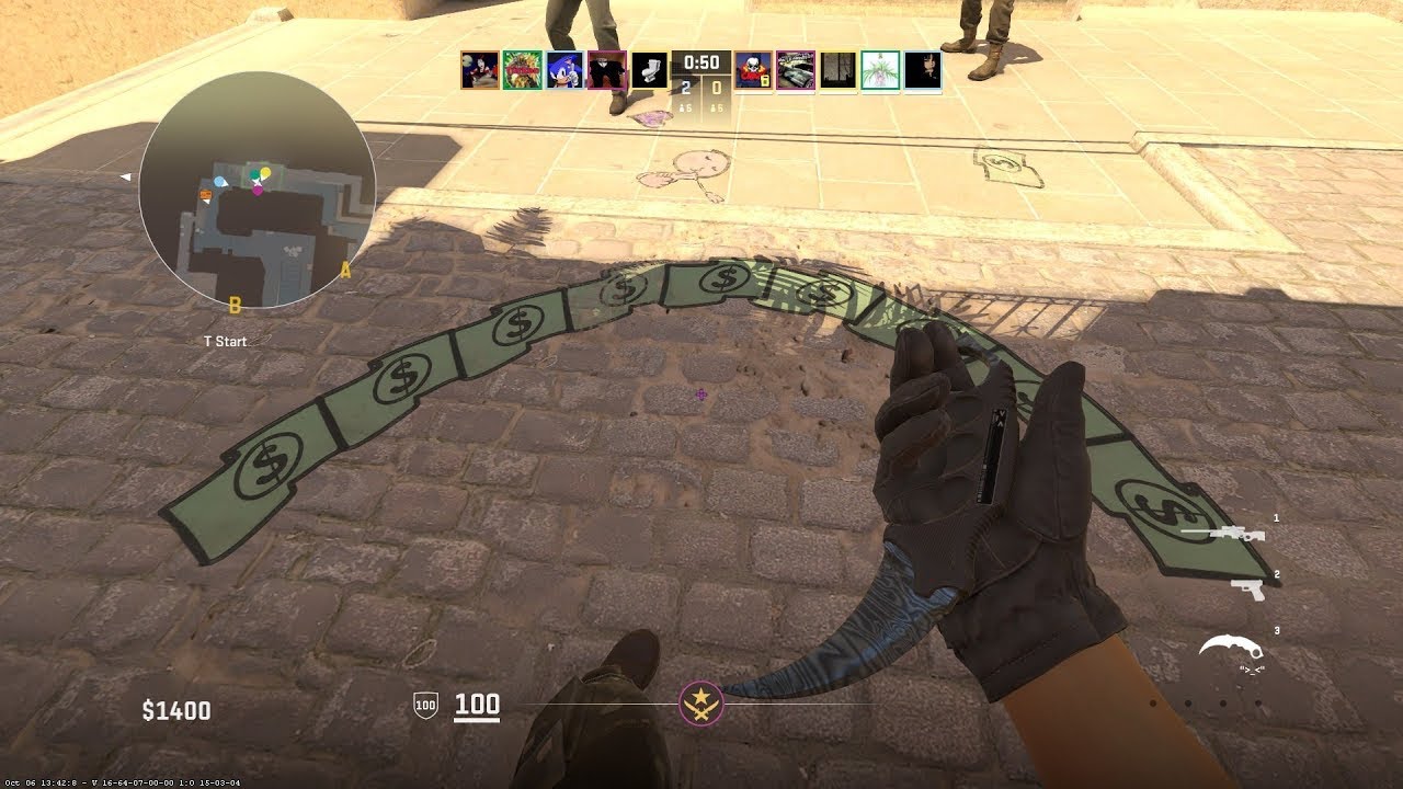 Movement Cheating with a Karambit ft.InteriumslopRNG