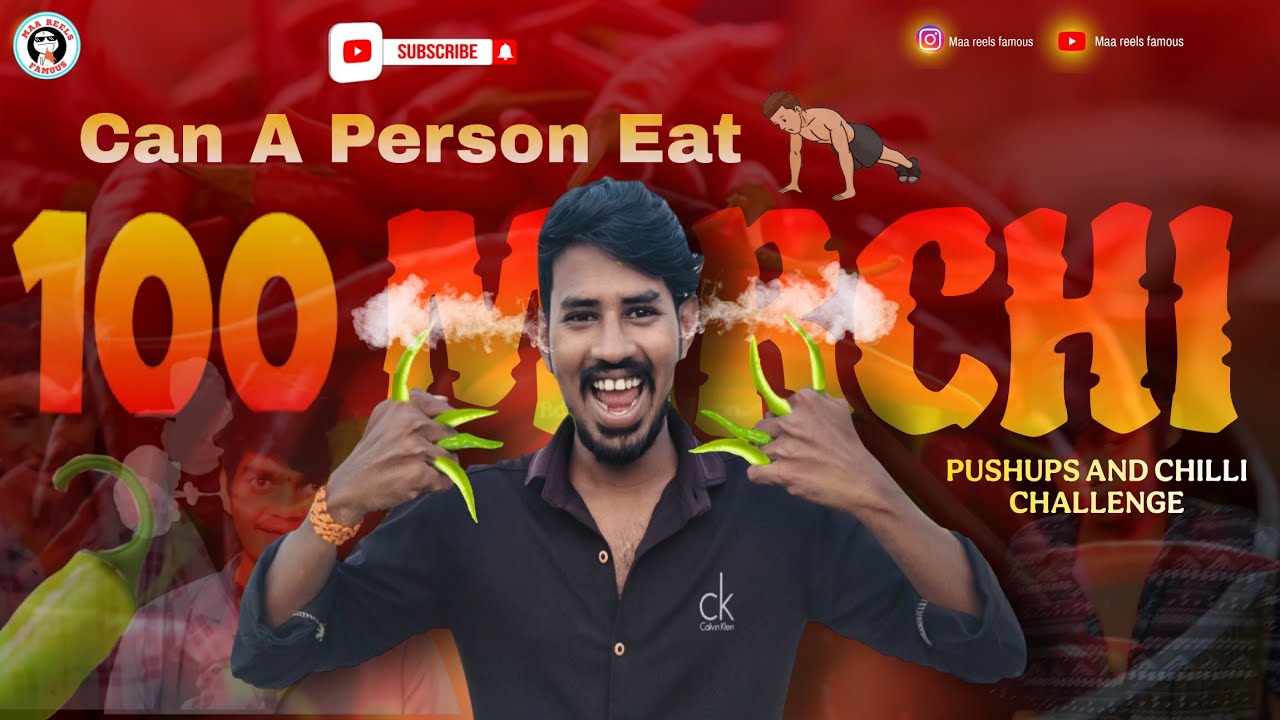 ఎవరు మిరప తింటారు 🔥 | Chilli Eating Challenge in Telugu | Funny Reaction Challenge | Spicy Food