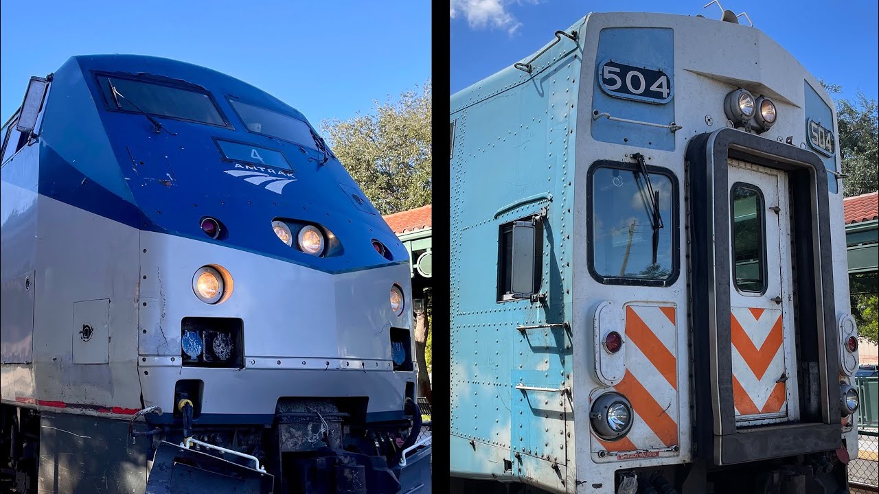 Amtrak, Tri Rail, and Brightline in Deerfield and Boca| Brightline Horns and Friendly Crews