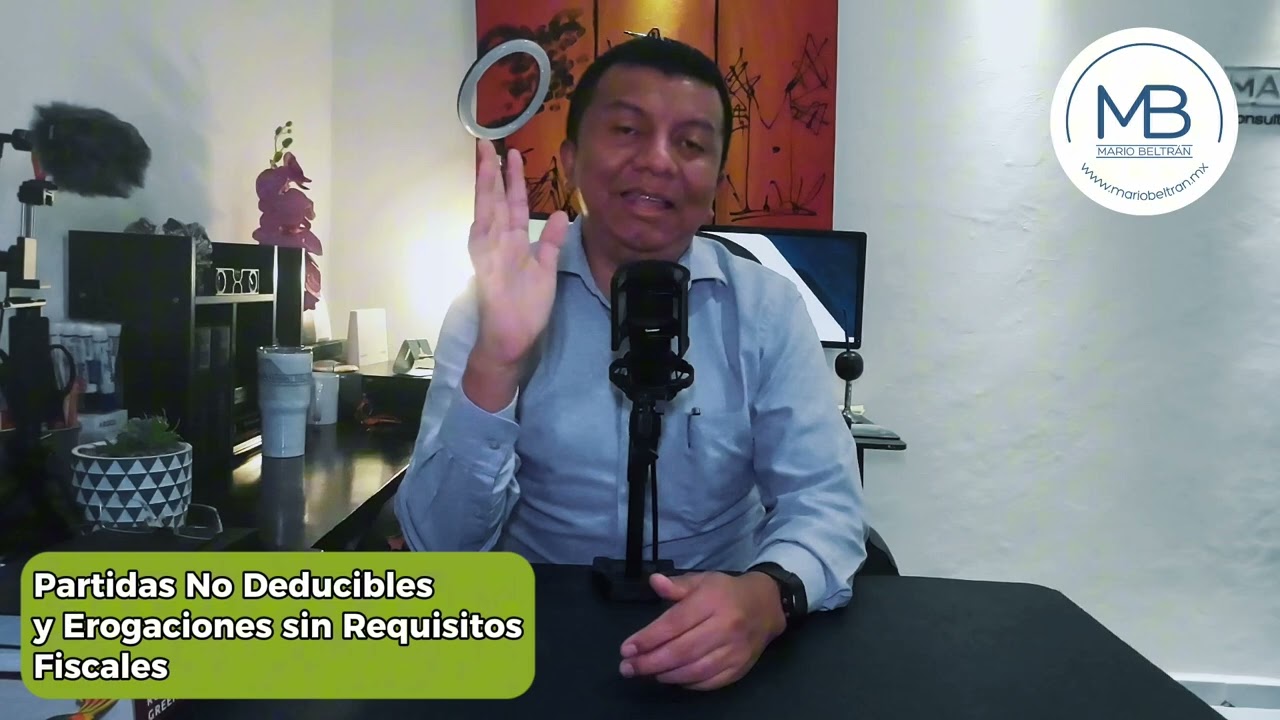 Diferencia entre partidas no deducibles y erogaciones sin requisitos fiscales