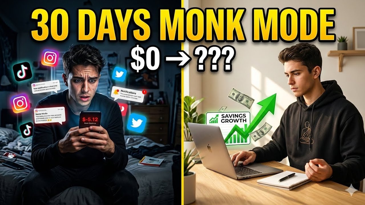 I Tried MONK MODE for 30 Days (It Fixed My Money)