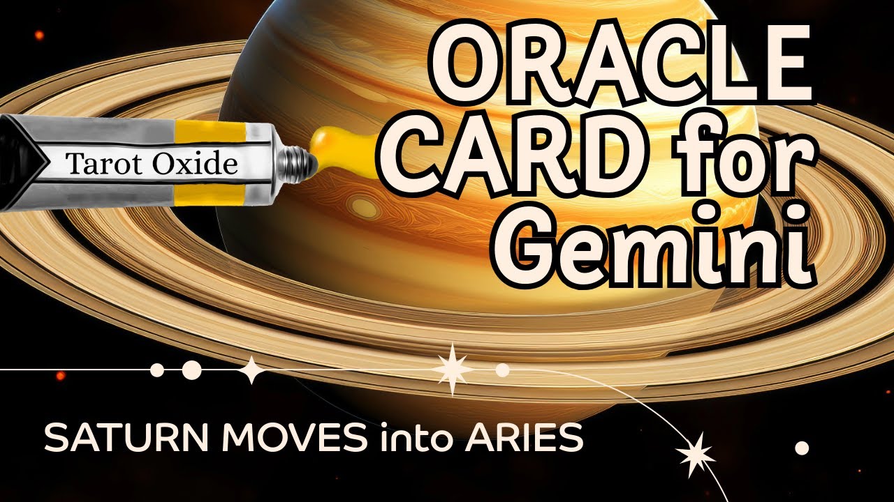 GEMINI♊️ SATURN MOVES INTO ARIES🪐 COMMIT TO A VISION