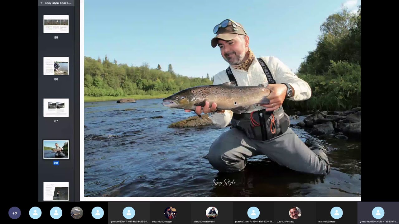 Spey casting con Pino Messina . Pt.1
