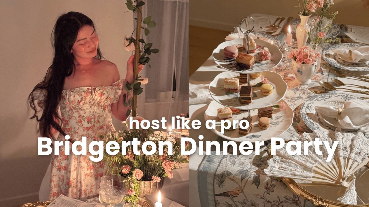 How to Host ✨ A Bridgerton Dinner Party