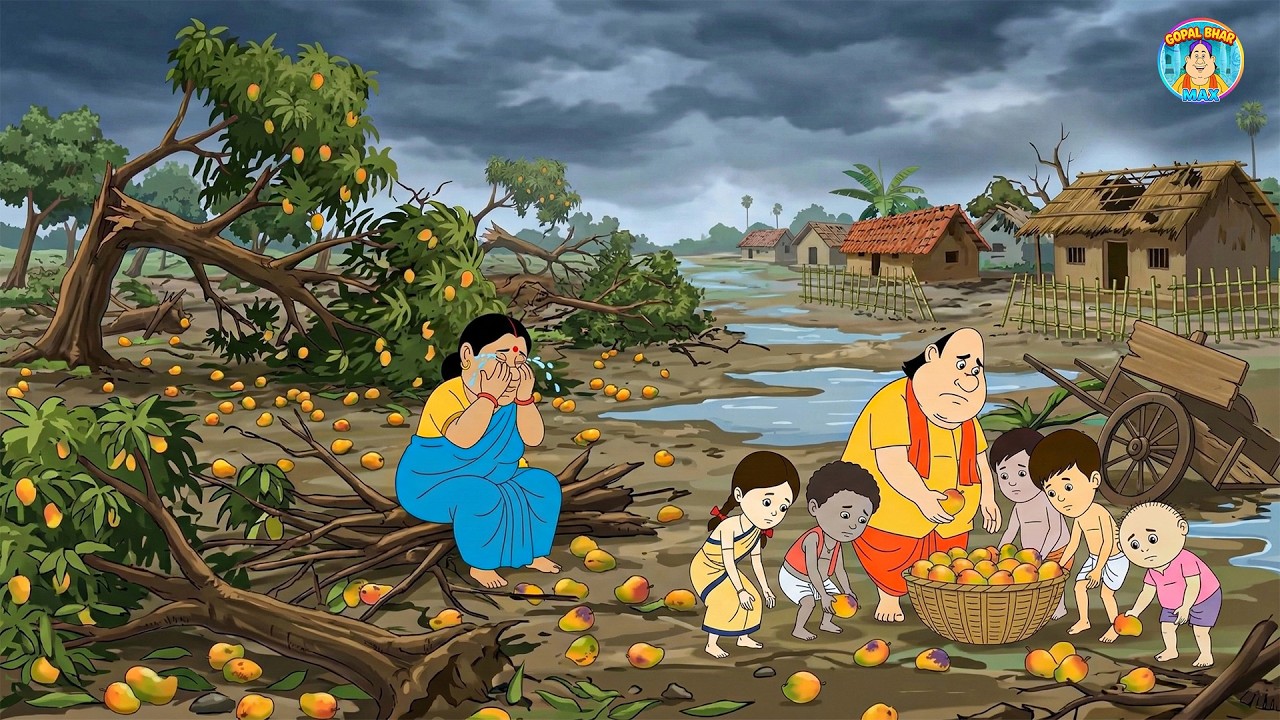 তুফান মাচাল তাণ্ডব! বরবাদ হয়ে গেল গোপাল দাদার আমের বাগান! | Gopal Bhar | New Episode 2026