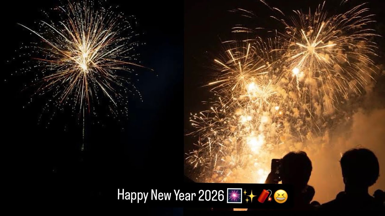 || Plane hua cancel dam ka || Happy new year 2026 😍😍😍|| ghar main new year ki celebration 🎊 