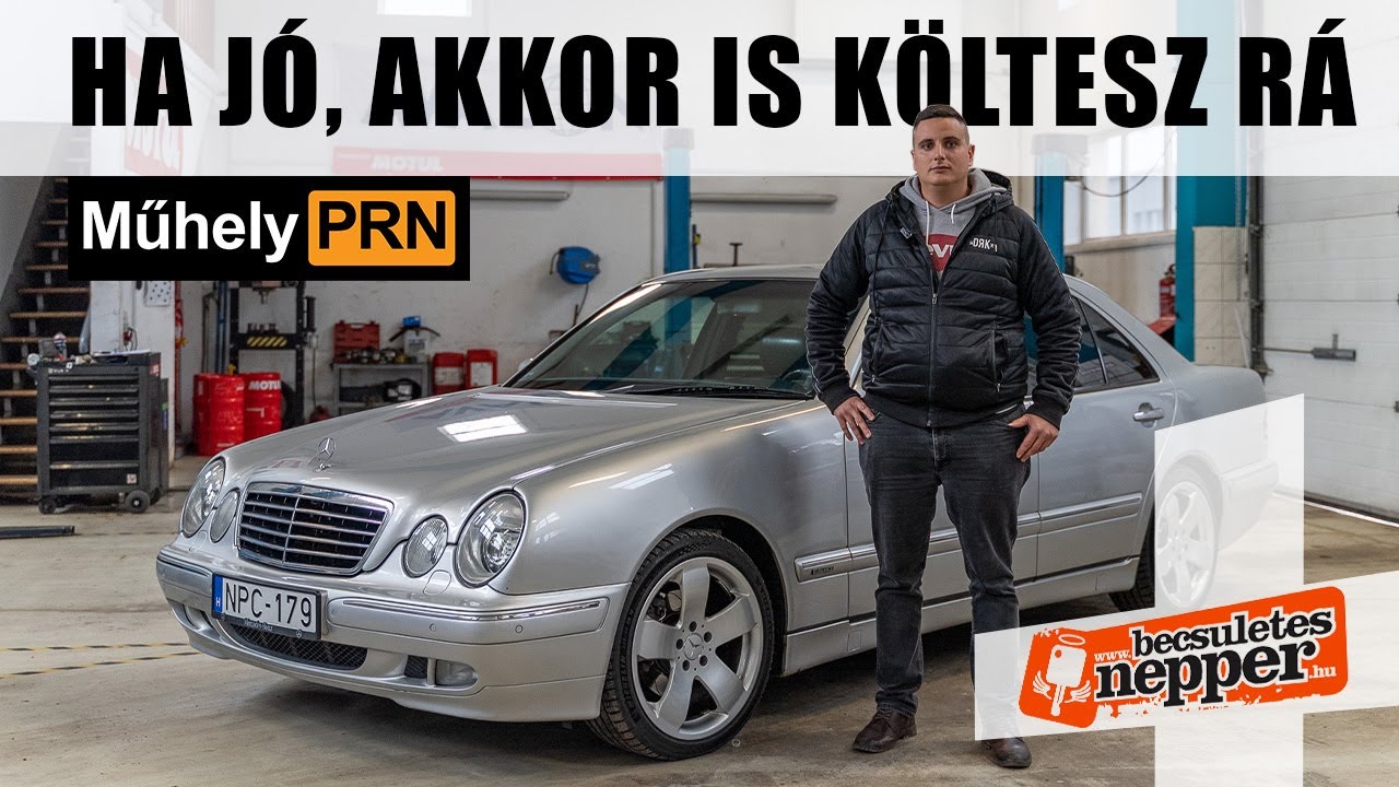 6 millió forint után sincs még vége – Mercedes-Benz W210 E320 CDI – 2000 – MűhelyPRN 337.