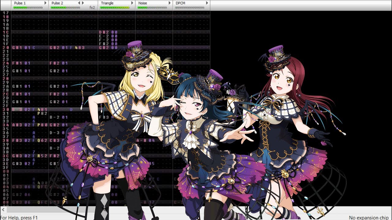 Love Live Sunshine - Strawberry Trapper 8-bit Famitracker [2A03]