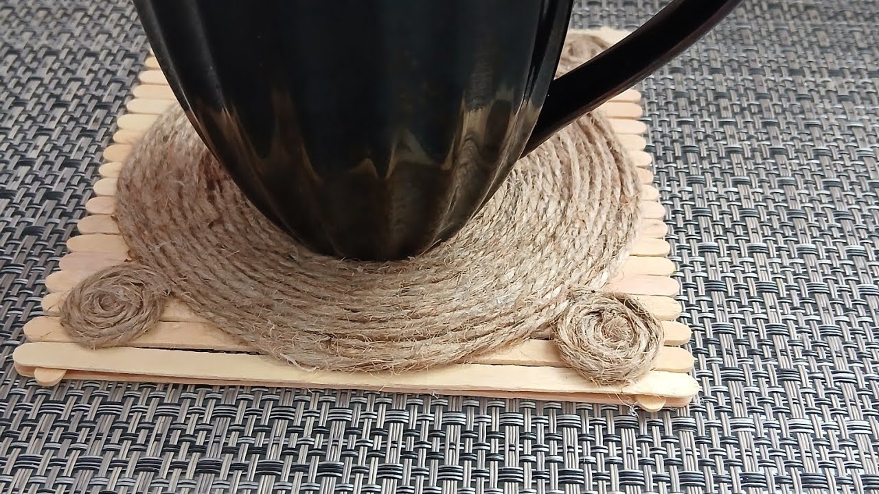 How to make a  simple  stand for small dishes 🍵