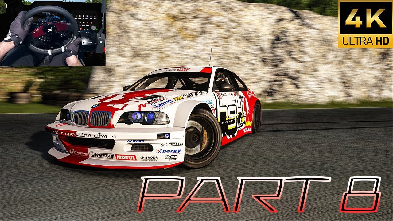 My DRIFTING JOURNEY - Let's Learn To Drift - Part 8! BMW M3 E46 - Assetto Corsa - Fanatec GT DD Pro