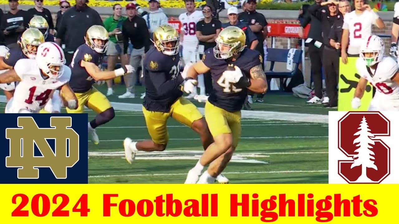 (Weather Delay) Stanford vs #11 Notre Dame Football Game Highlights 10 12 2024