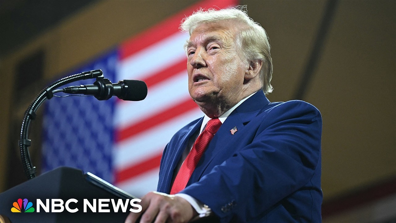 LIVE: Trump delivers remarks at the Environmental Protection Agency | NBC News