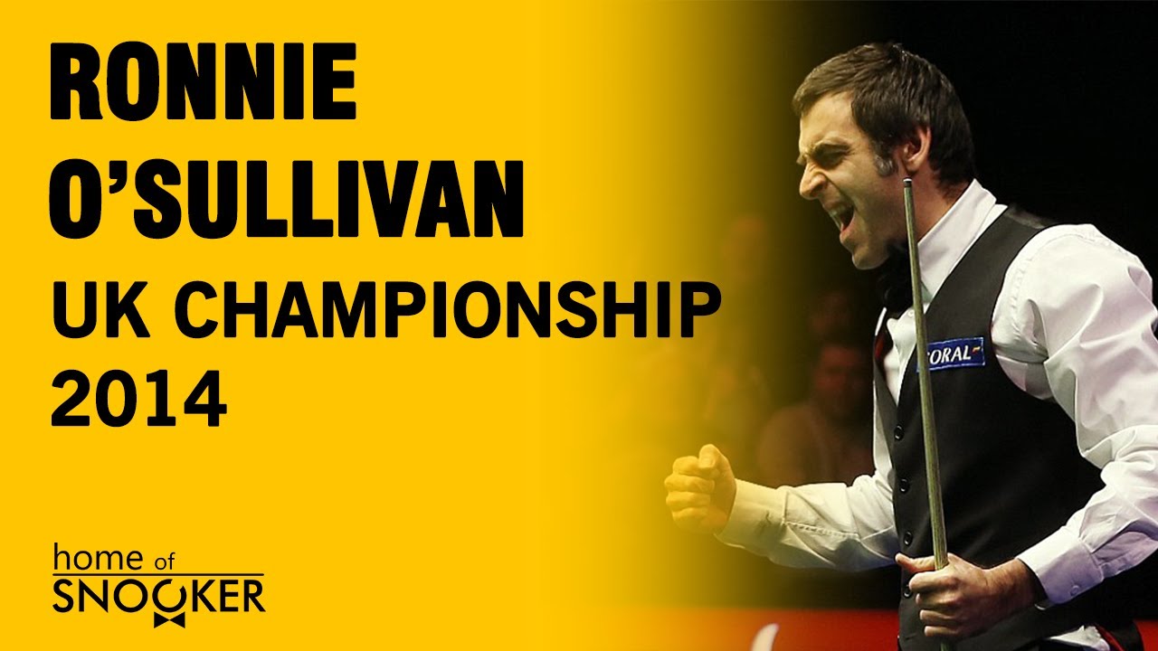 Ronnie O'Sullivan becomes the best at UK Championship 2014