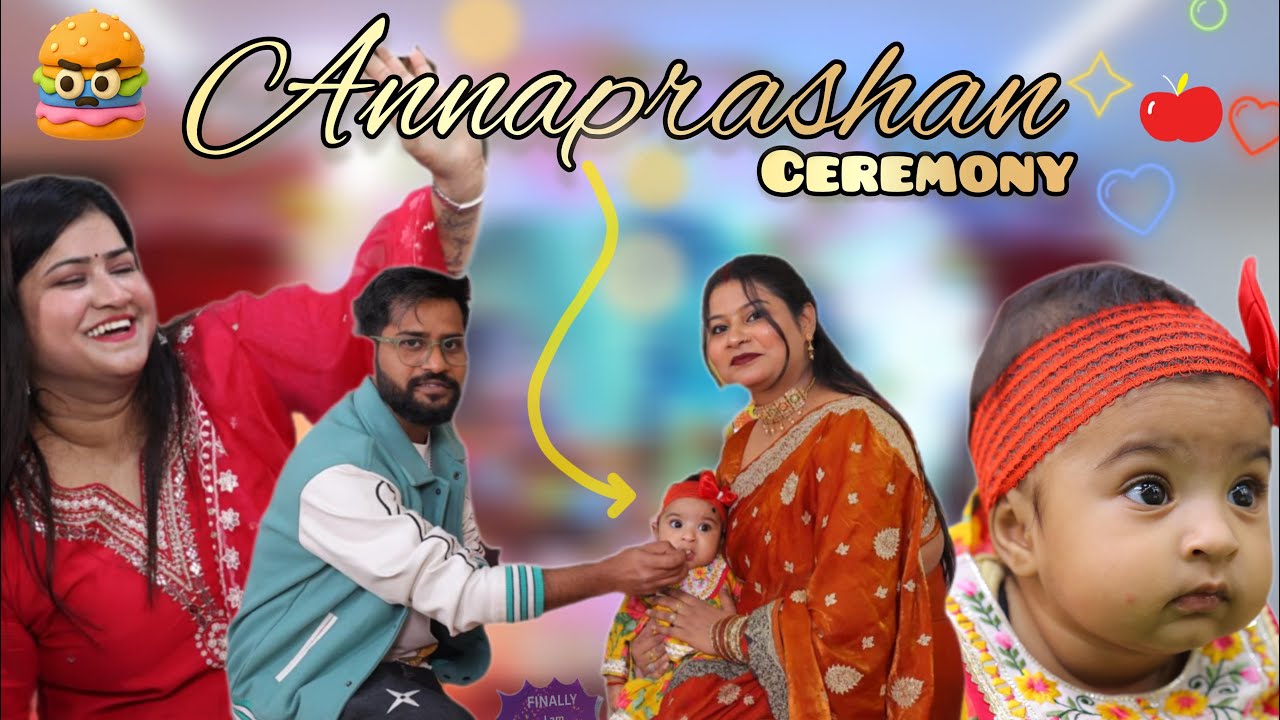 Our Baby’s First Annaprashan Ceremony ❤️ | Emotional Family Vlog