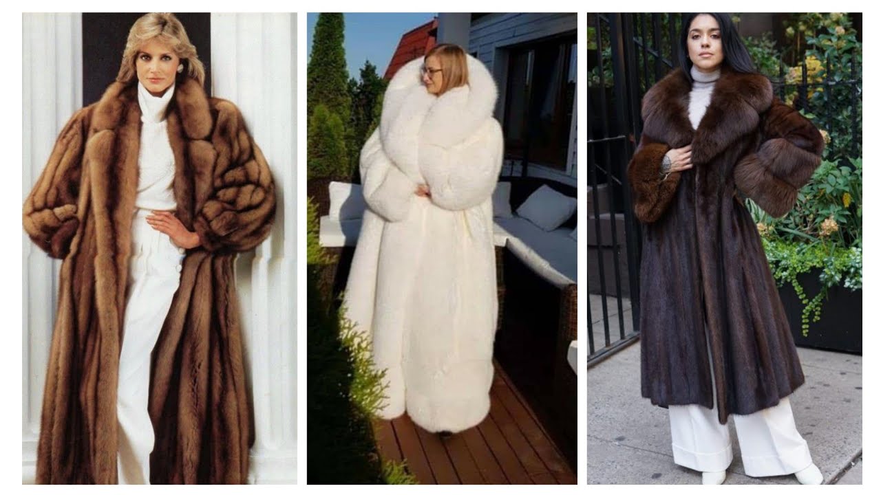 Fur coats for women #thanksforwatching