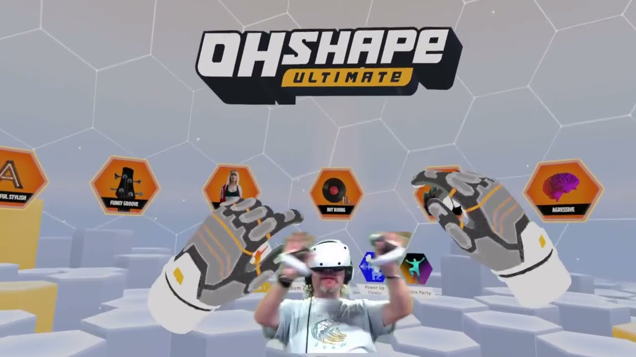 Je découvre OHSHAPE ULTIMATE #psvr2 #morningfitness