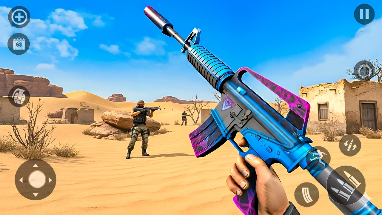 Zombie War FPS Gun Shooting Game - Counter Terrorist Mission - Android GamePlay