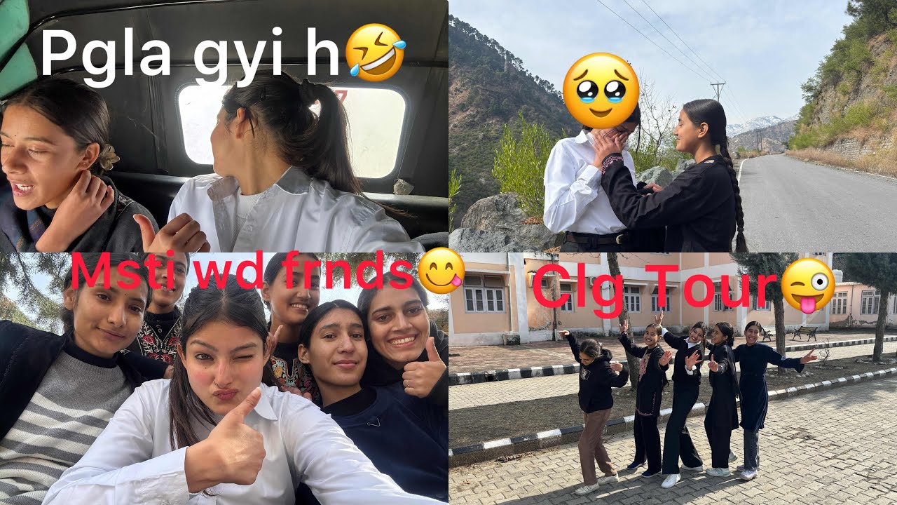 Chill Wd Frnds😎🥂…||| Han Lkin Thodi Dikkat Ayii Yeh Ldkiyan Pgla Gyi Hui Thi Ajj😂😂😂😉