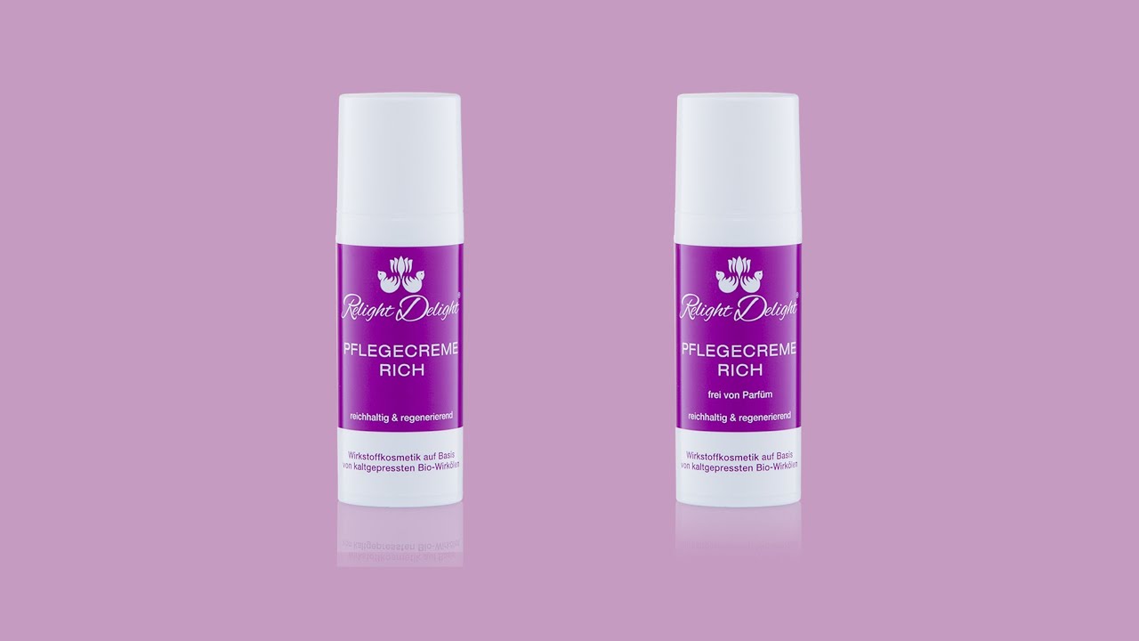 Relight Delight - Pflegecreme rich (mit & ohne Parf&uuml;m)