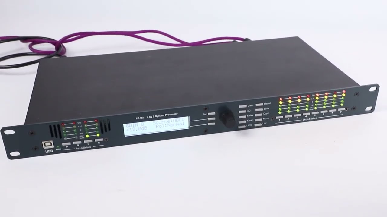 4.8SP  perofessional audio equipment  with special PC control software live performance