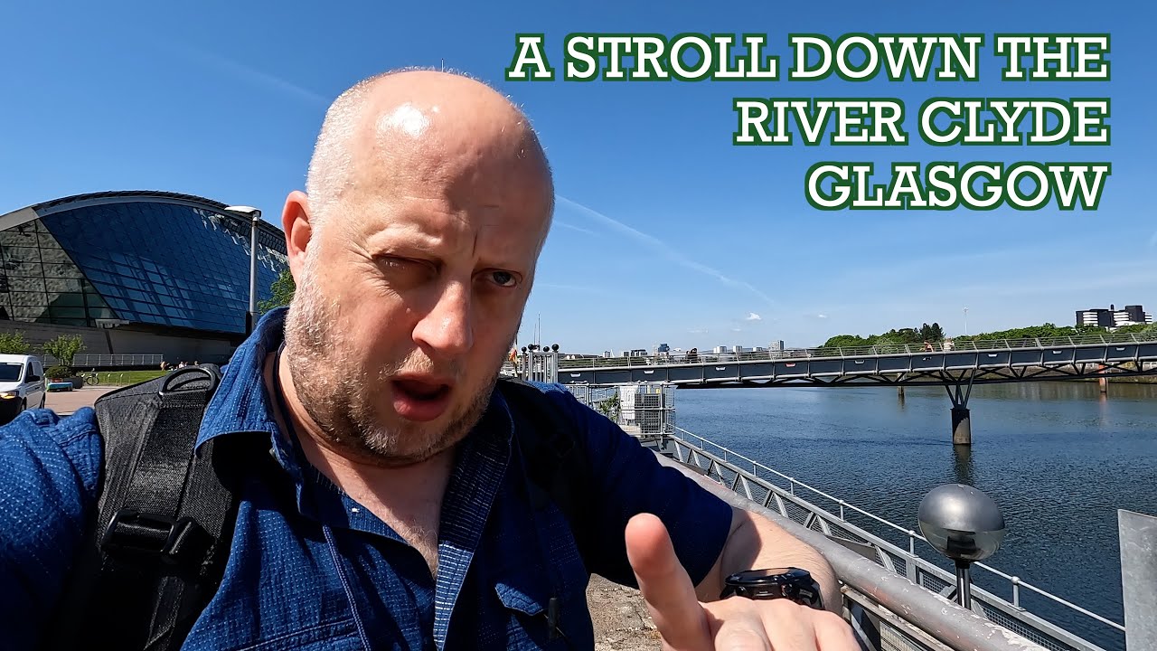 A Lunchtime stroll along the River Clyde in Glasgow | Cool Dudes Walking Club