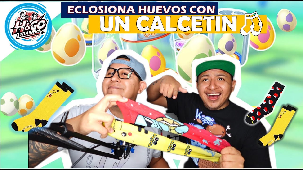 🐣TRUCO! ECLOSIONA HUEVOS DESDE CASA CON UN CALCETIN 🧦😱 #pokemongo #hgotrainers