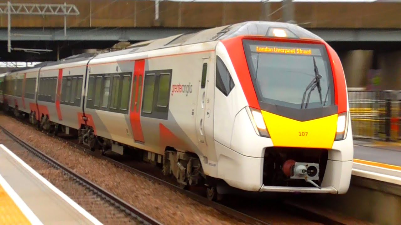 Trains at Meridian Water - 19/08/20