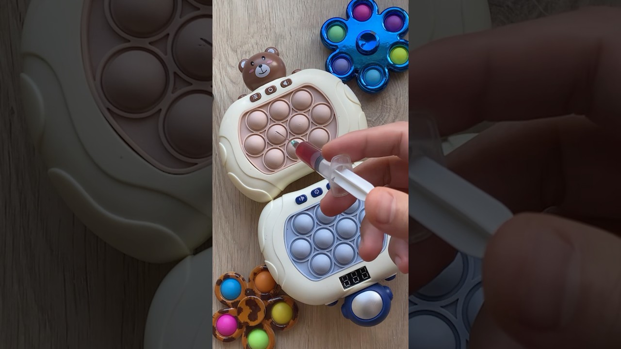 Kineticsand Popit Machine! #satisfying #kineticsand #popit #machine #shorts
