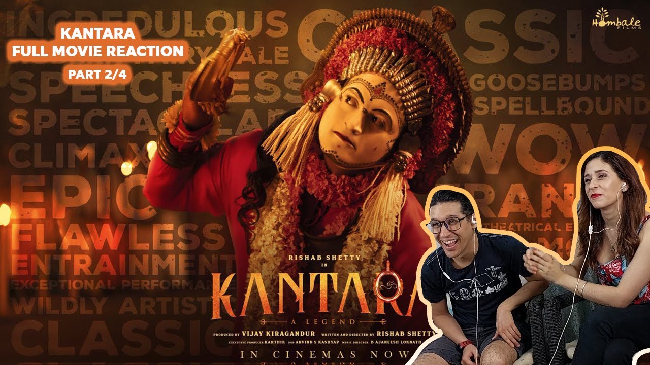 Kantara Full Movie Reaction | 2/4 | Rishab Shetty | Kishore Kumar | Achyuth Kumar | Sapthami Gowda