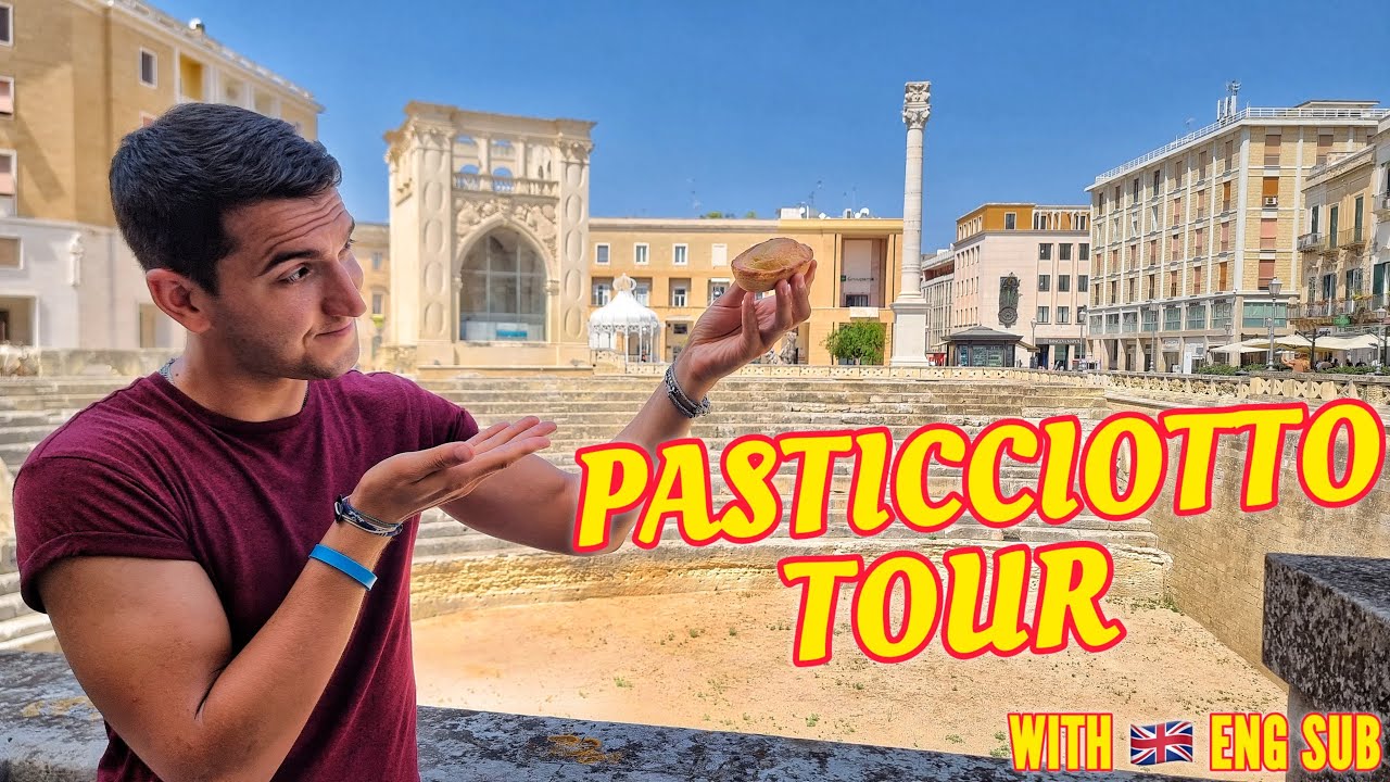 PASTICCIOTTO TOUR a LECCE - mangio il RE dei Pasticciotti e trovo il migliore di LECCE- with ENG sub