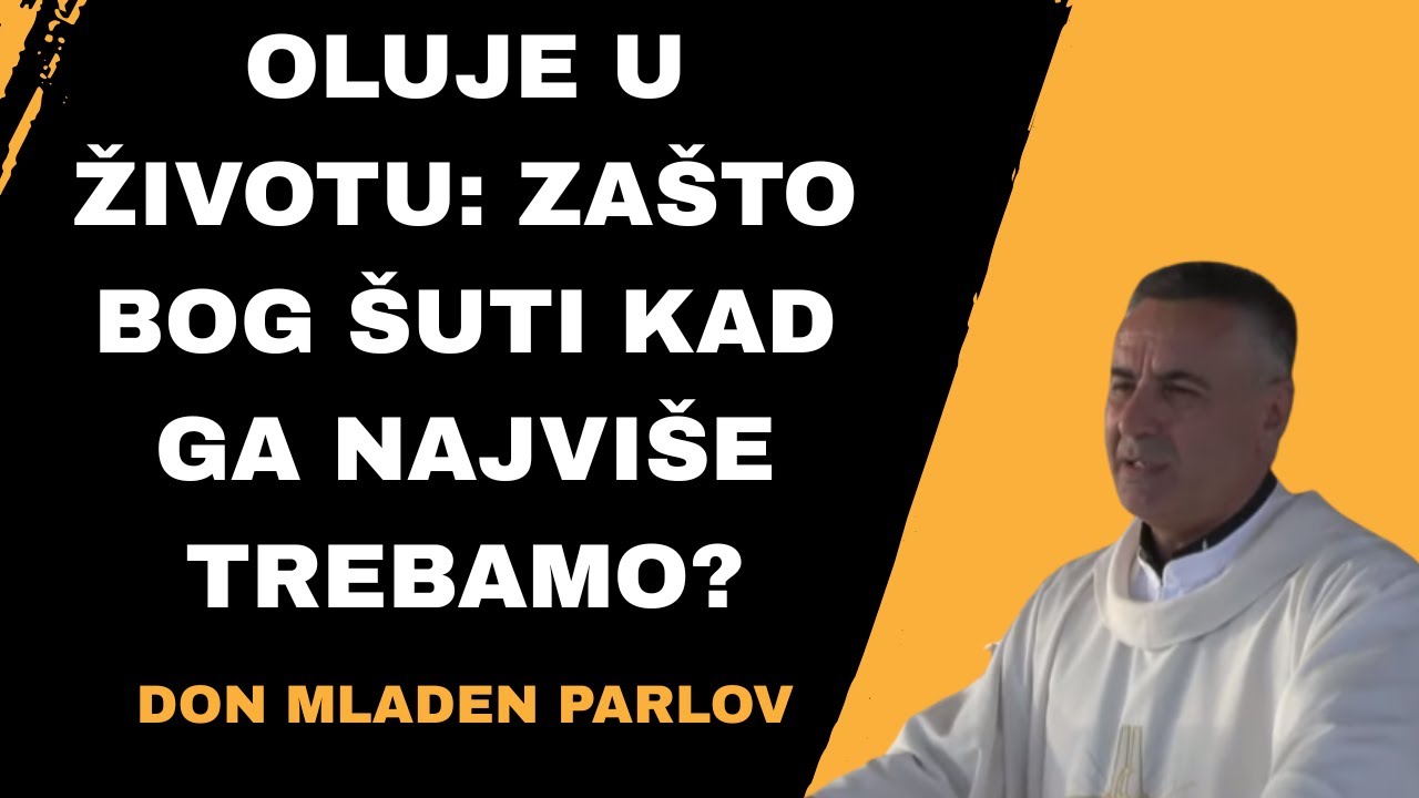 Oluje u životu: Zašto Bog šuti kad ga najviše trebamo?