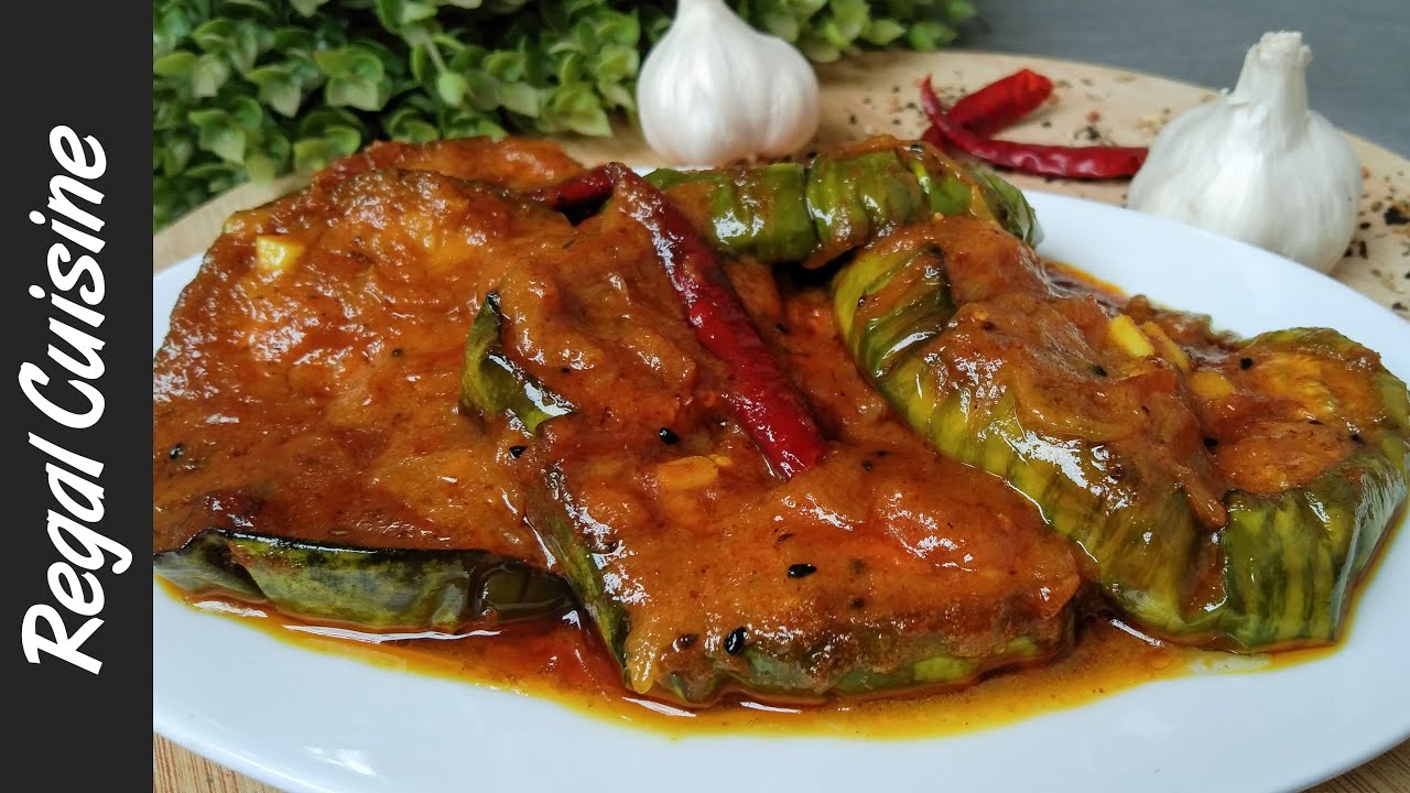 টক-ঝাল-মিষ্টি আচারি বেগুন || Achari Begun Recipe || Begun Bahar || Begun Bhuna || Eggplant Recipe