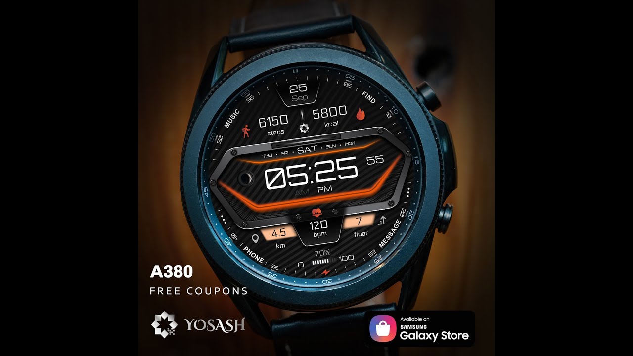 A380 - Watch Face for SAMSUNG Gears