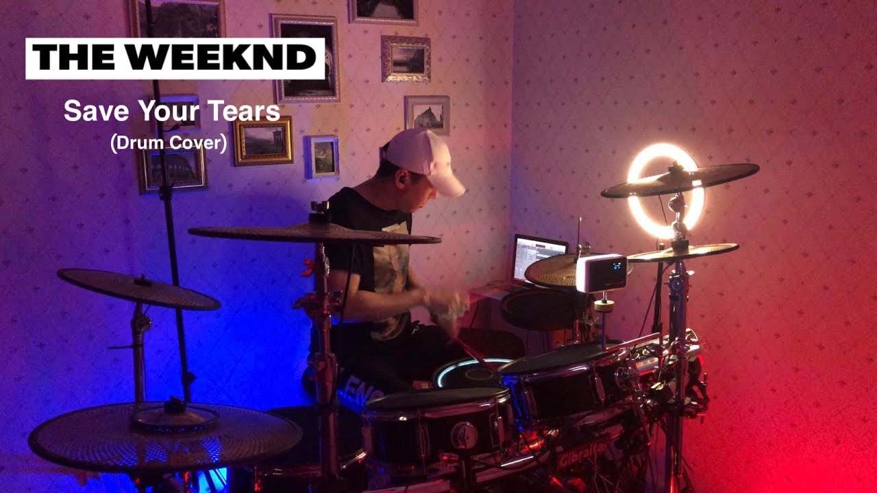 Save Your Tears - The Weeknd & Ariana Grande -  (Drum Cover) #saveyourtears #theweeknd