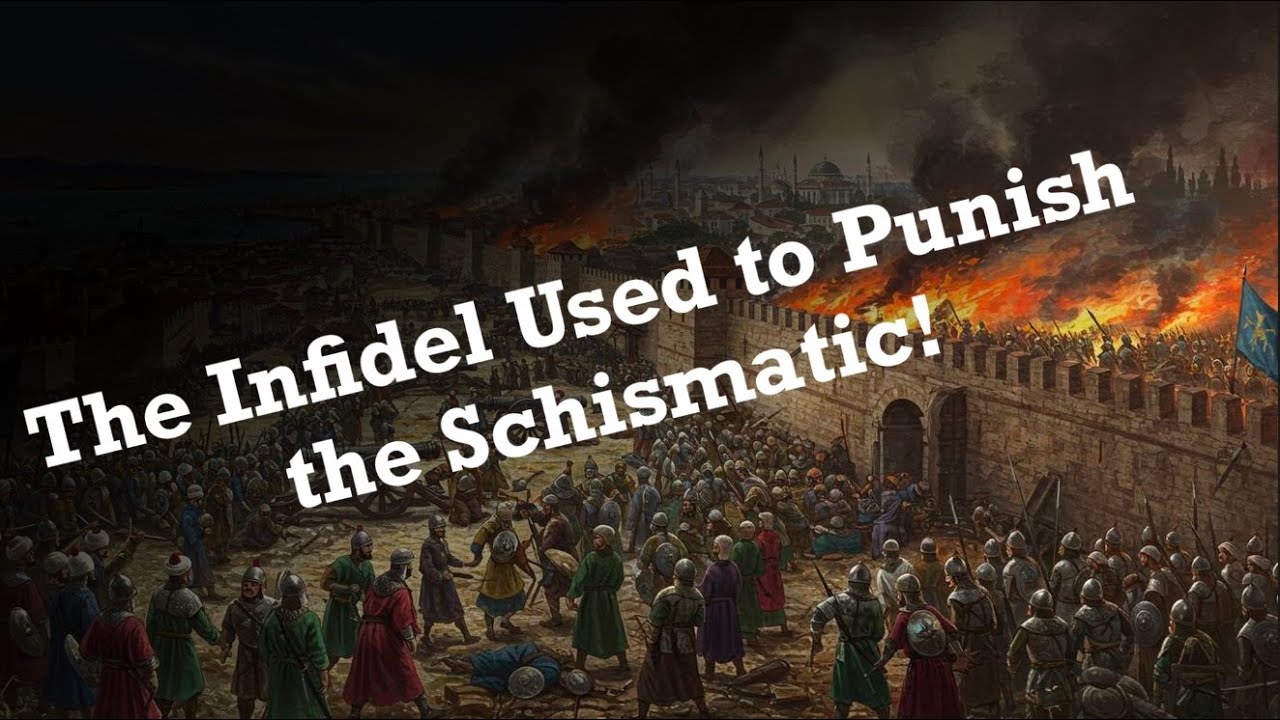 The Fall of Constantinople was God's Punishment on Schismatics - Mr B. Muneton