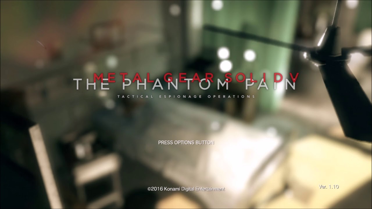 MGSV - Hospital Ambiance (beeping, fan, white noise)