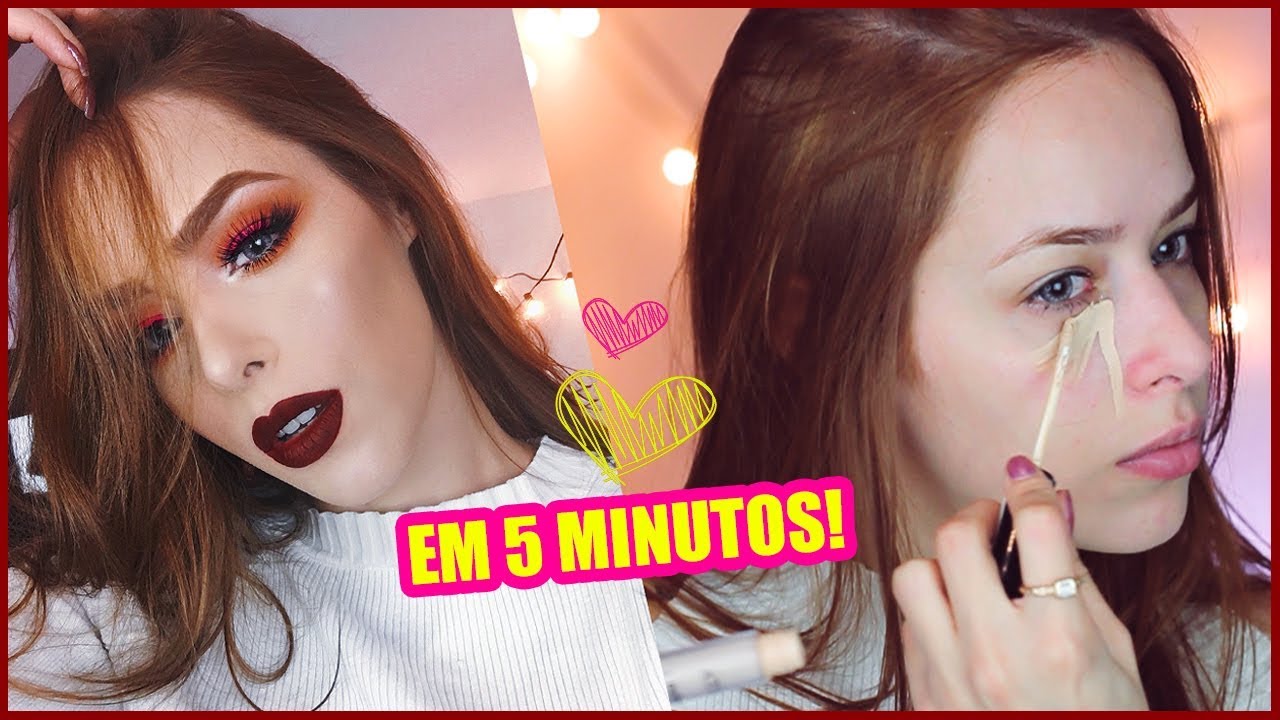 A MAQUIAGEM MAIS FÁCIL E DIFERENTONA QUE VOCÊ VAI APRENDER HOJE!