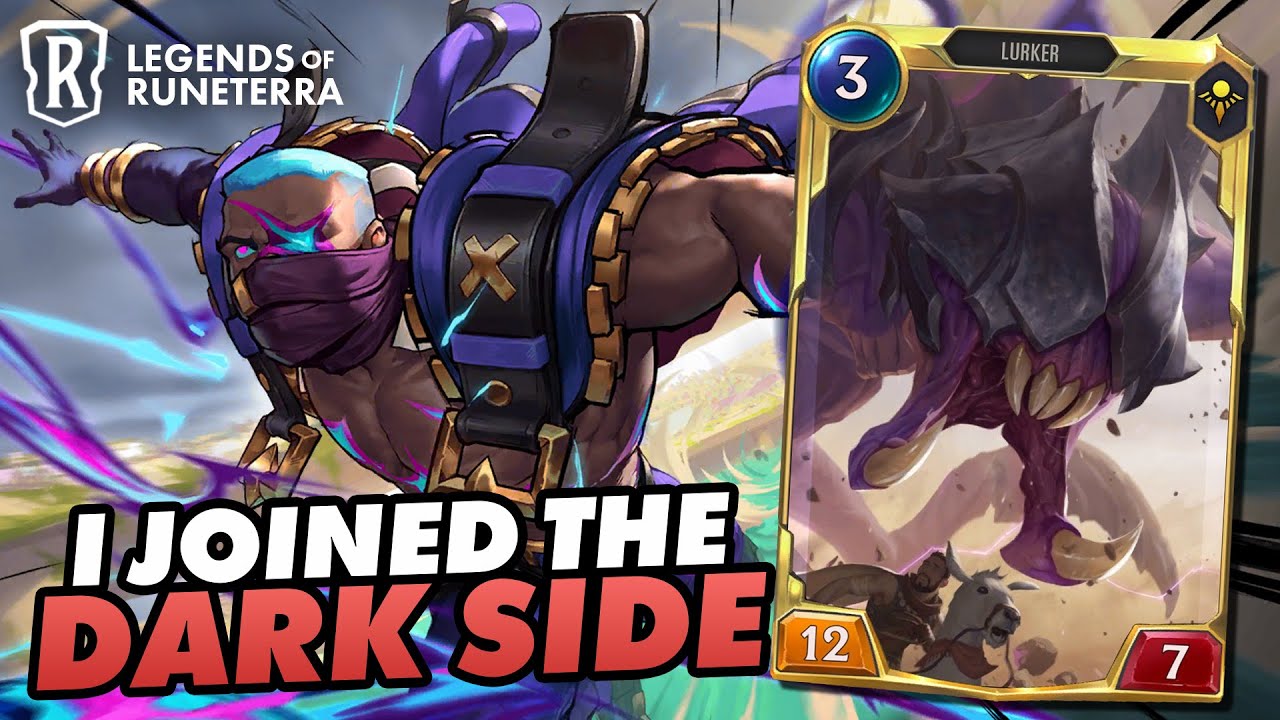 I'm sorry... but I played Lurk | Legends of Runeterra | Standard | Rek'sai Pyke