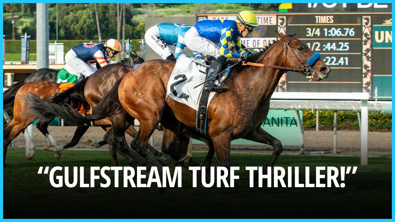 Test Score Edges One Stripe in Thrilling Pegasus World Cup Turf Finish। USA NEWS TODAY