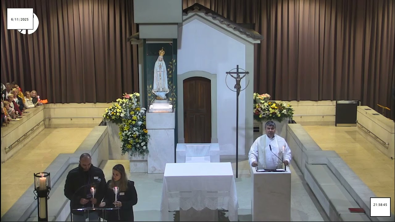 Terço a Nossa Senhora de Fátima desde a Capelinha das Aparições 06.11.2025