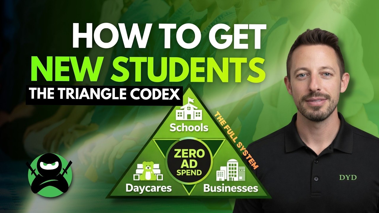 The Triangle Codex Explained: How to Get New Students Without Paying for Ads...