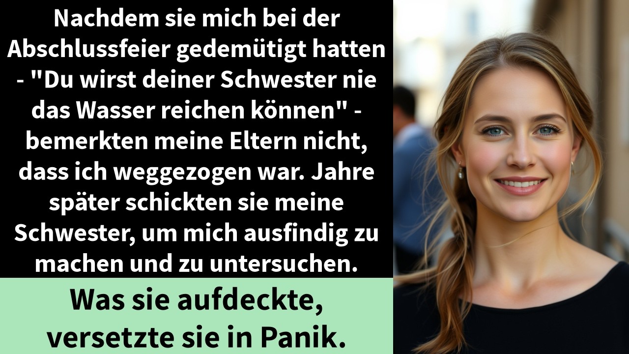 Nachdem sie mich bei der Abschlussfeier gedemütigt hatten - 