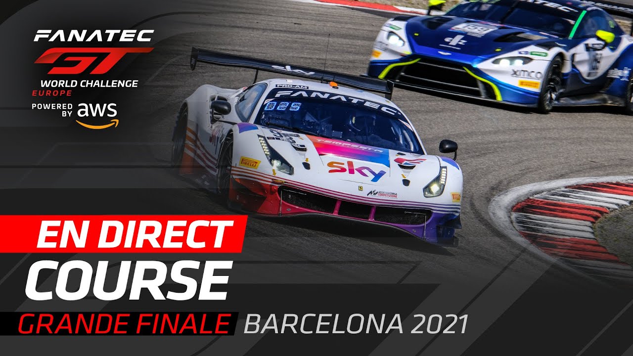 Course | Barcelona | Fanatec GT World Challenge Europe | Française