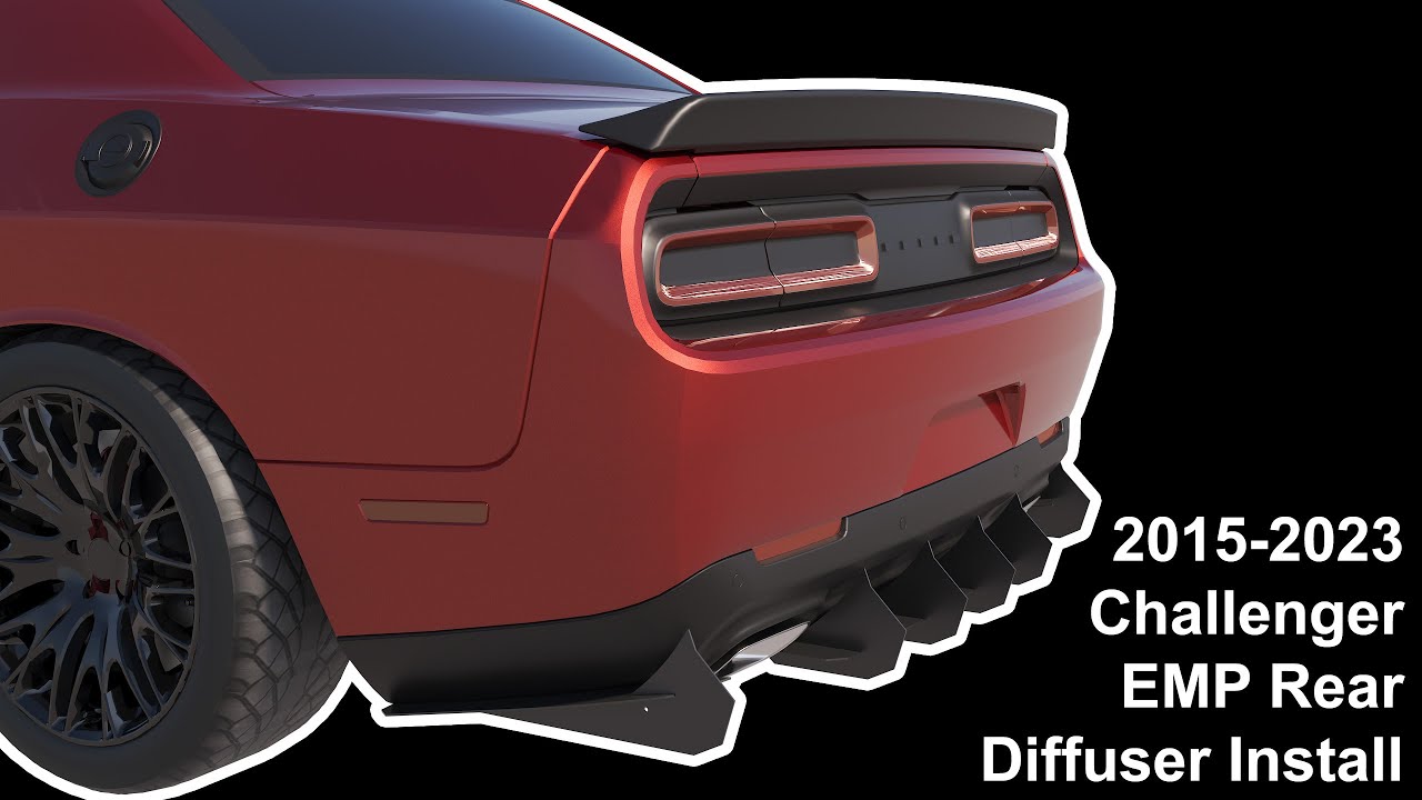 2015+ EMP Challenger Rear Diffuser Install