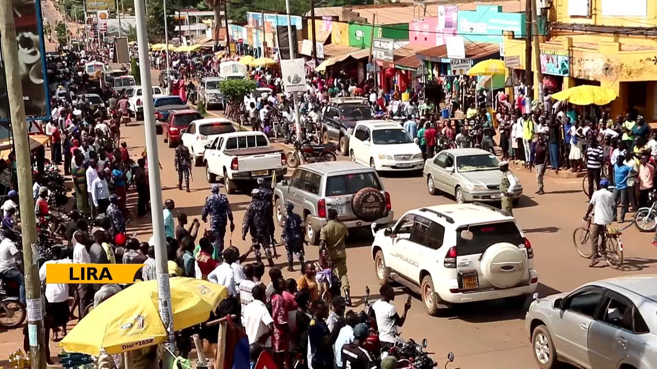 PAPAL NUNCIO FREEZES TRAFFIC IN LIRA CITY