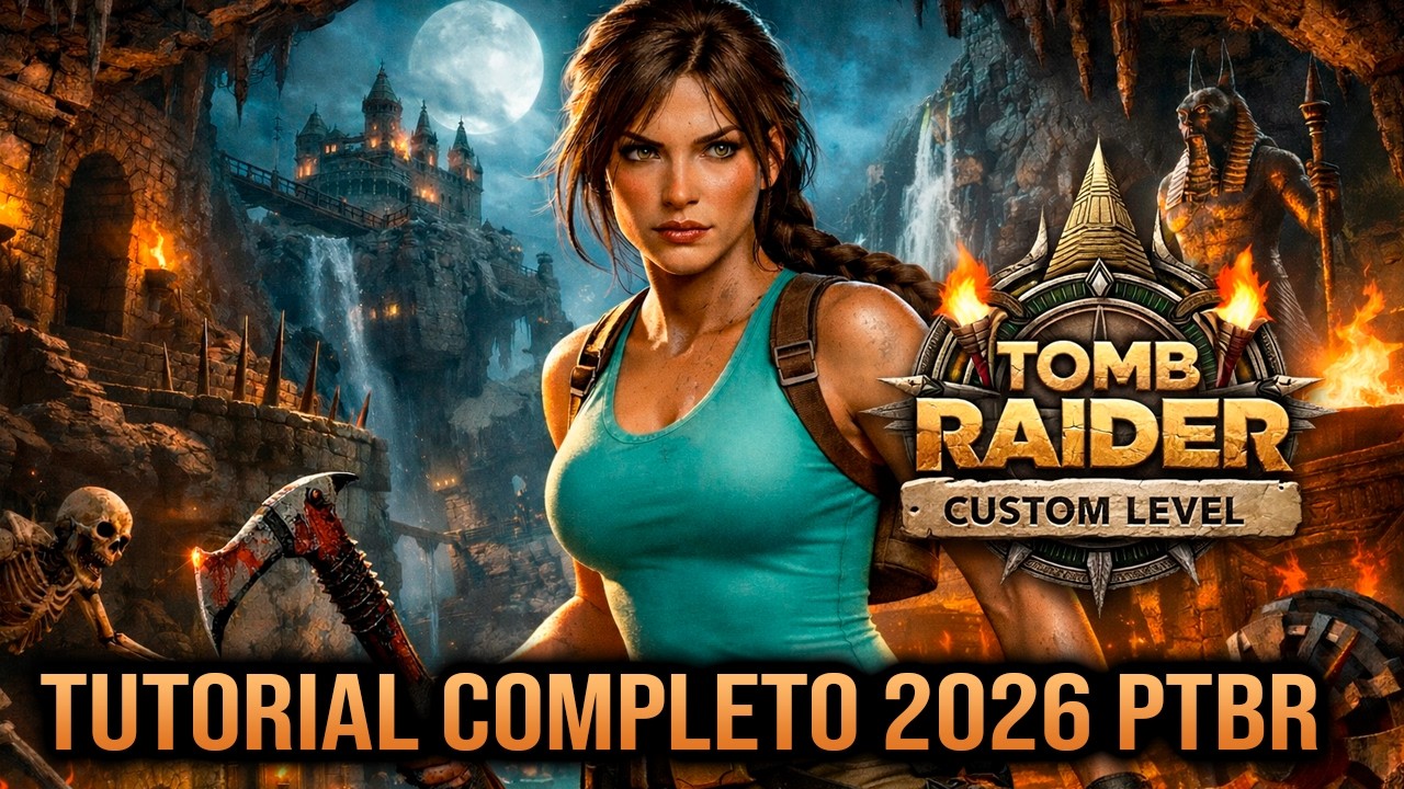COMO BAIXAR E INSTALAR CUSTOMS LEVELS TOMB RAIDER EM 2026