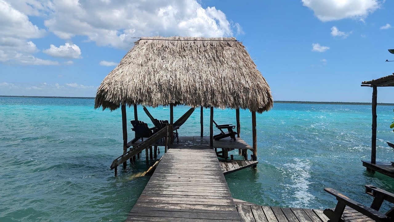 Mexiko im Februar 5 - Bacalar, Mahahual und Tulum - Cenote carwash und Sian Ka`an